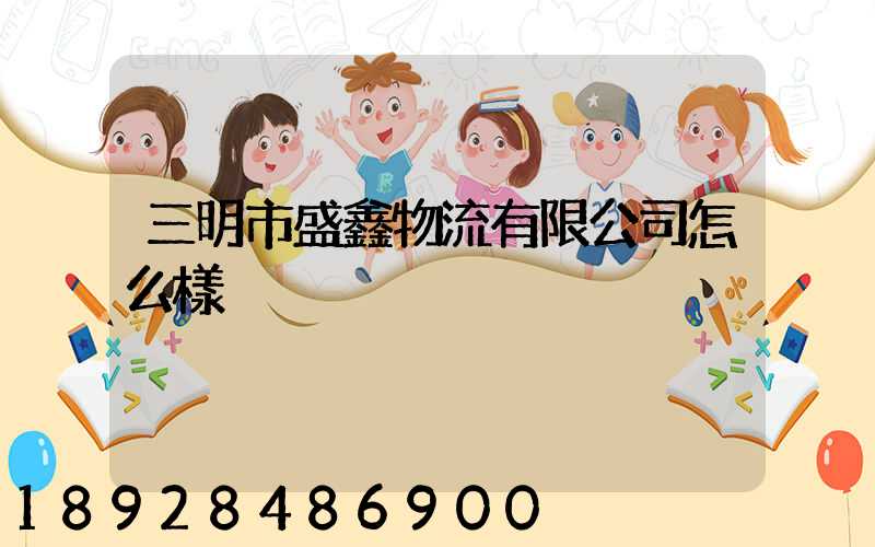 三明市盛鑫物流有限公司怎么樣