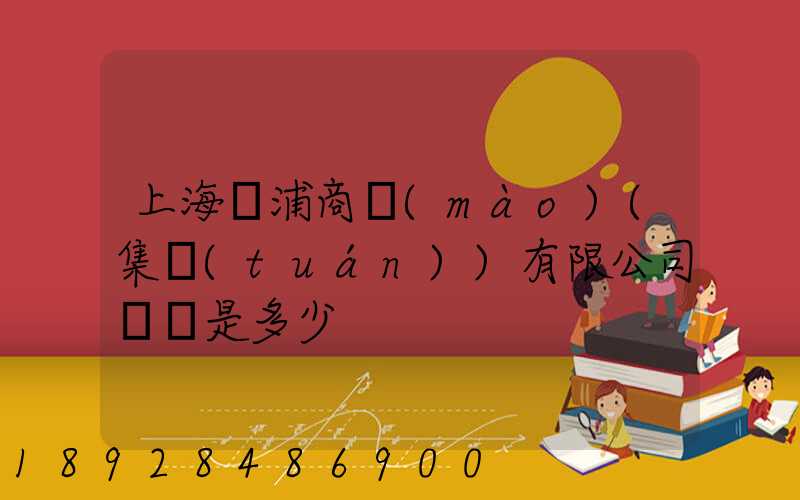 上海楊浦商貿(mào)(集團(tuán))有限公司電話是多少