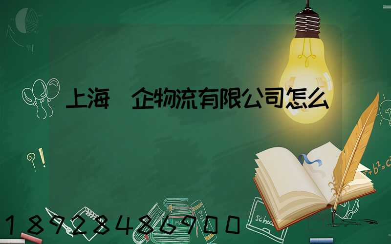 上海澤企物流有限公司怎么樣