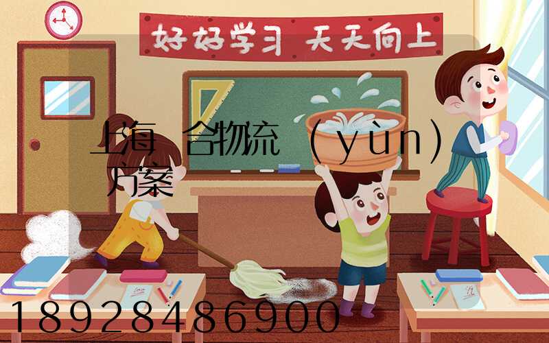 上海綜合物流運(yùn)輸方案