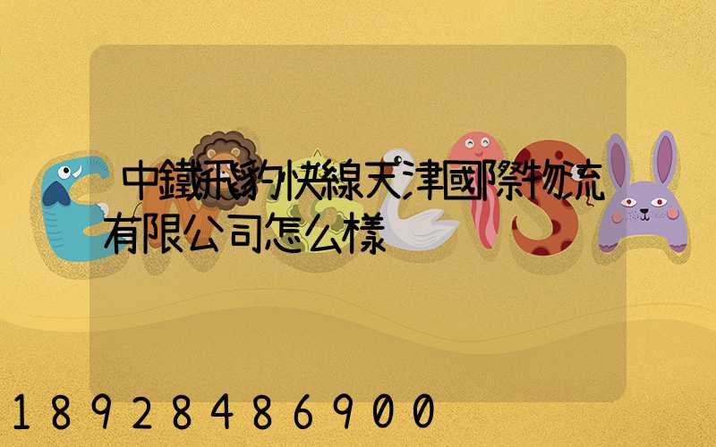 中鐵飛豹快線天津國際物流有限公司怎么樣