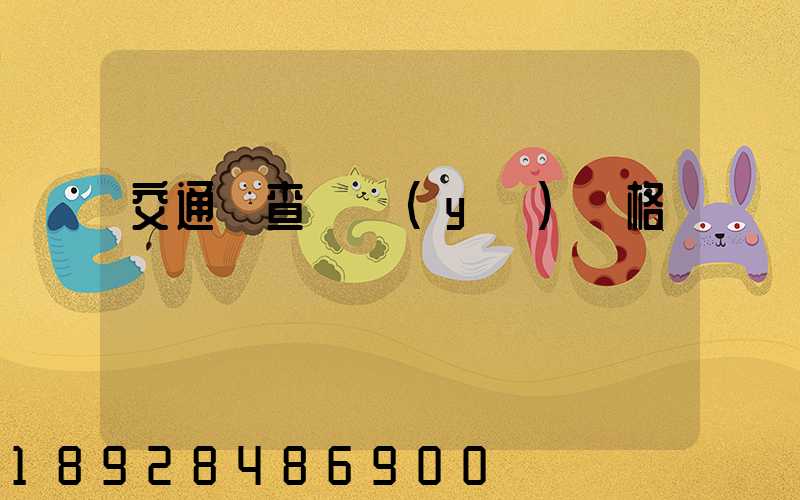 交通網查從業(yè)資格證