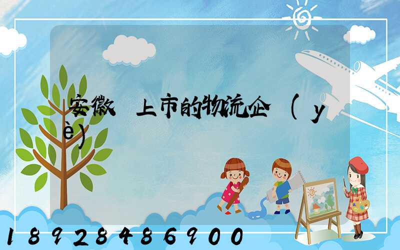 安徽沒上市的物流企業(yè)