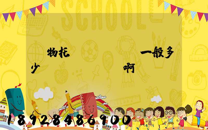 寵物托運(yùn)一般多少錢(qián)啊