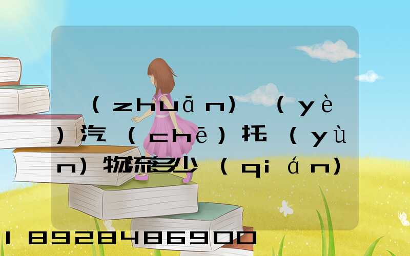 專(zhuān)業(yè)汽車(chē)托運(yùn)物流多少錢(qián)