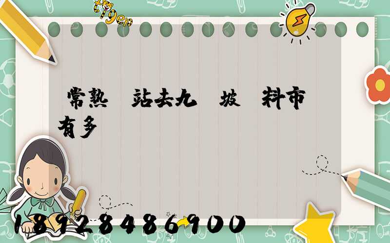 常熟車站去九龍坡輔料市場有多遠