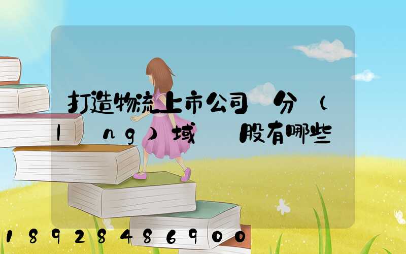 打造物流上市公司細分領(lǐng)域龍頭股有哪些