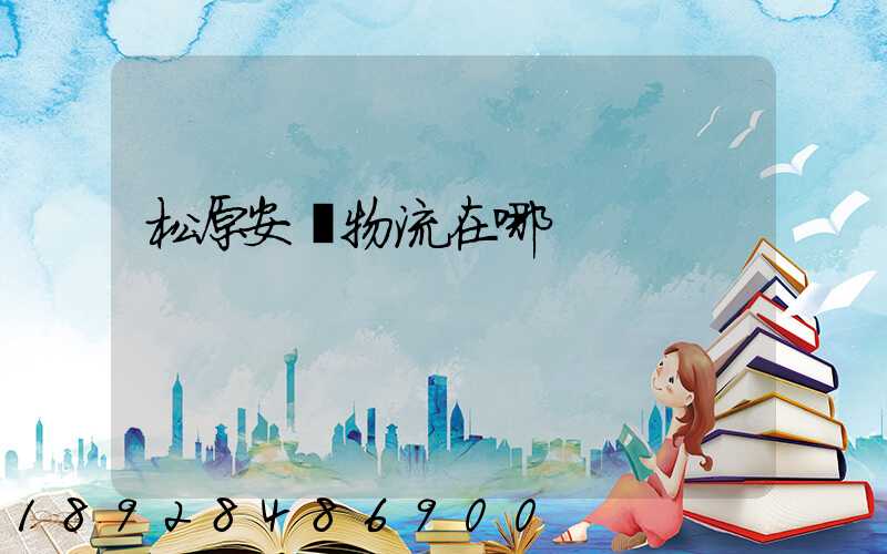 松原安華物流在哪