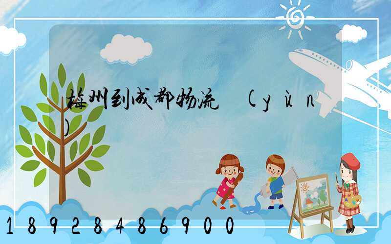 梅州到成都物流運(yùn)輸