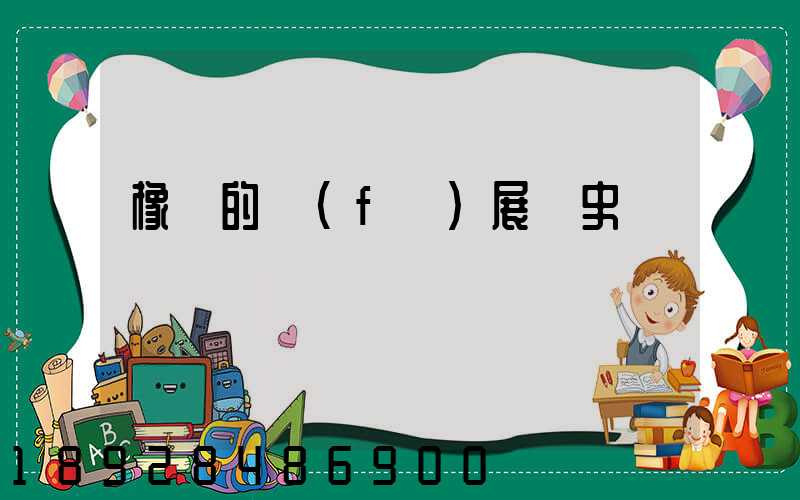 橡膠的發(fā)展歷史