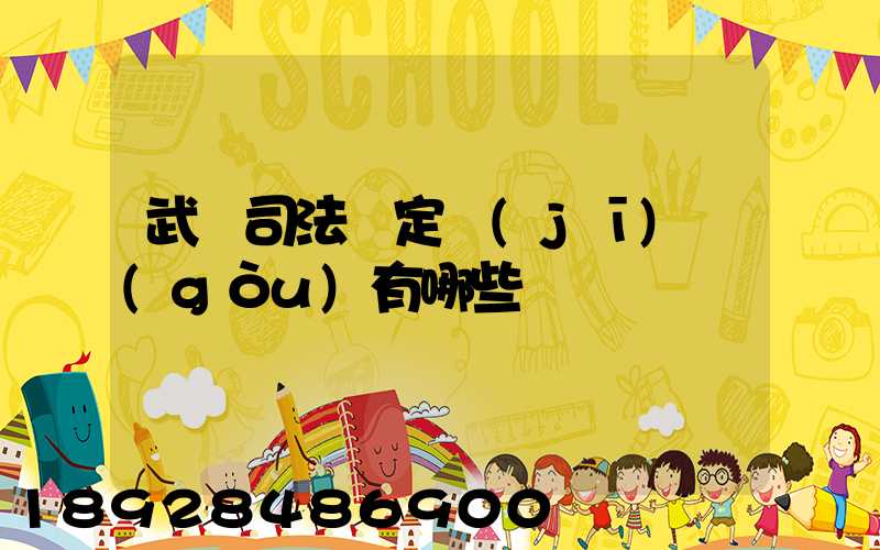武漢司法鑒定機(jī)構(gòu)有哪些
