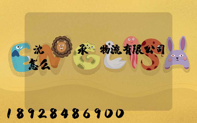 沈陽興興承輝物流有限公司怎么樣