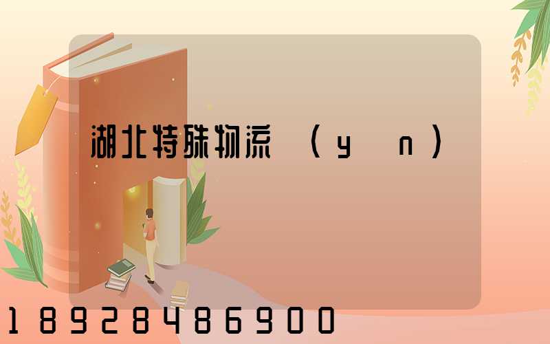 湖北特殊物流運(yùn)輸