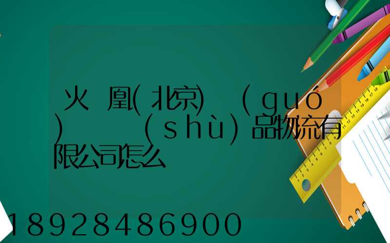 火鳳凰(北京)國(guó)際藝術(shù)品物流有限公司怎么樣