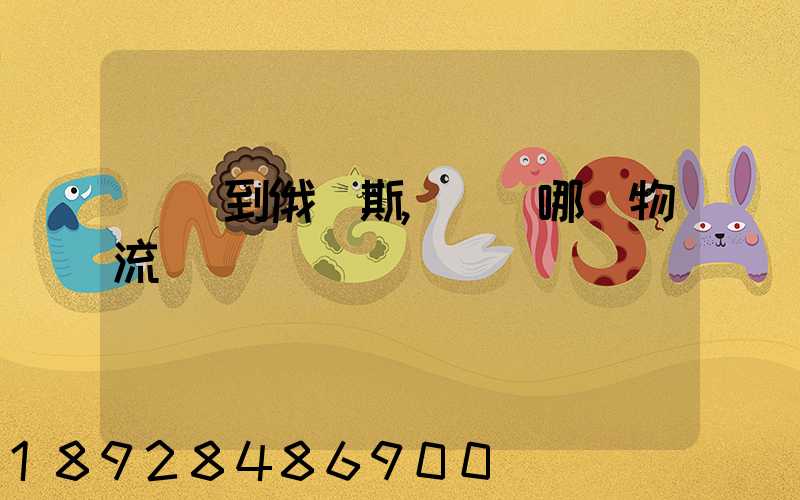 發貨到俄羅斯,選擇哪個物流