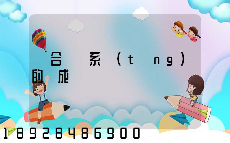 綜合運輸系統(tǒng)的組成