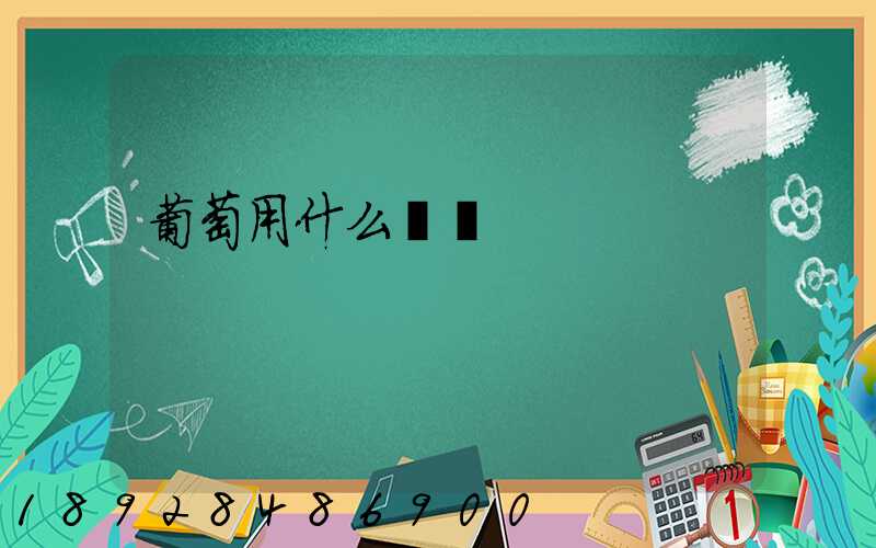 葡萄用什么運輸