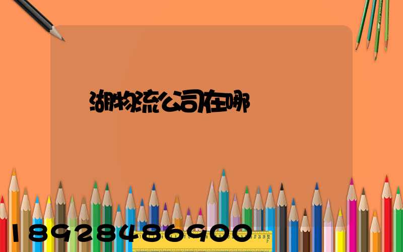 蕪湖物流公司在哪兒