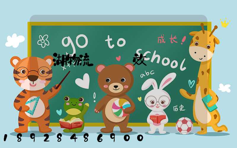 蕪湖物流運輸時效