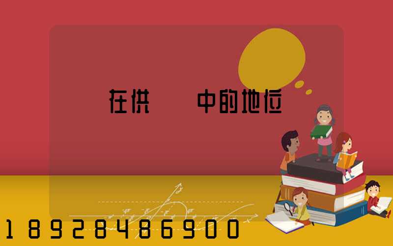 蘇寧在供應鏈中的地位