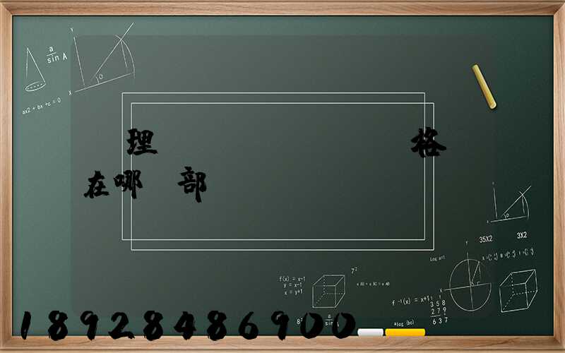辦理貨運(yùn)資格證在哪個部門辦
