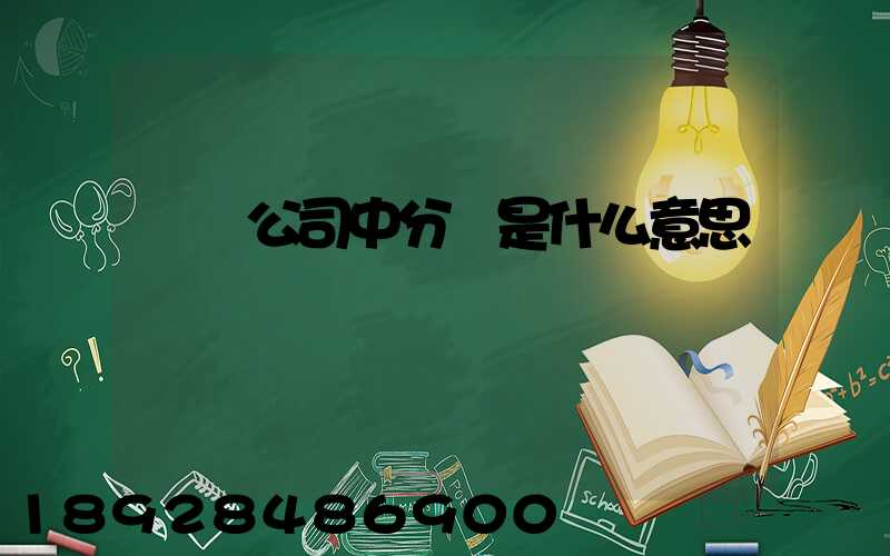 運輸公司中分撥是什么意思