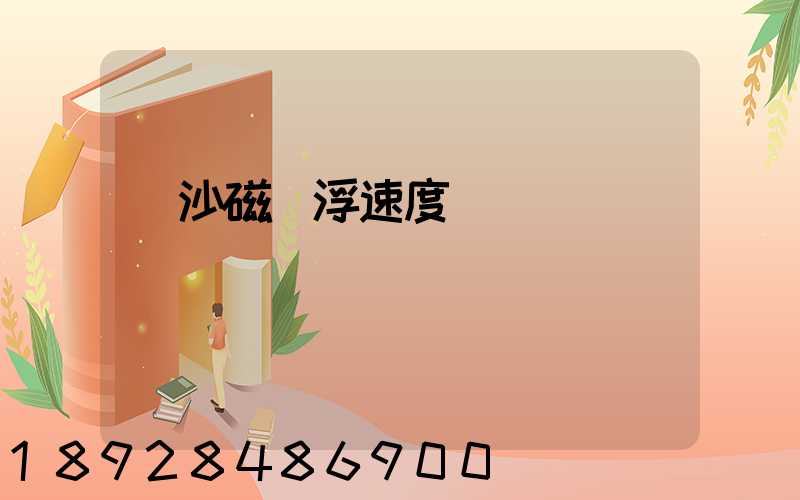 長沙磁懸浮速度