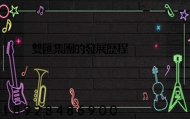 雙匯集團的發展歷程